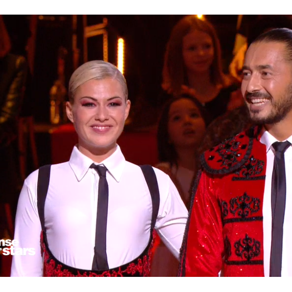 Moundir et Katrina Patchett sur un paso doble lors du troisième prime de "Danse avec les stars 2019", diffusé le 5 octobre, sur TF1