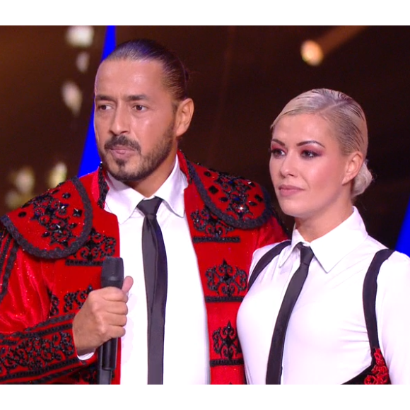 Moundir et Katrina Patchett sur un paso doble lors du troisième prime de "Danse avec les stars 2019", diffusé le 5 octobre, sur TF1