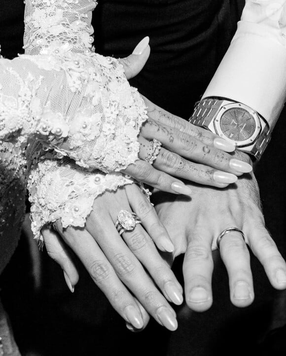 Mariage de Justin Bieber et Hailey Baldwin- 30 septembre 2019- Aliances et bijoux.