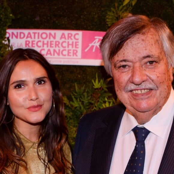 Exclusif - Joyce Jonathan, Claude Tendil, président de la fondation ARC - Dîner de la Fondation ARC au Pavillon Cambon-Capucines à Paris, le 7 octobre 2019. © Rachid Bellak/Bestimage