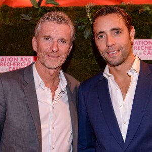 Exclusif - Denis Brogniart, Arthur Guérin-Boëri - Dîner de la Fondation ARC au Pavillon Cambon-Capucines à Paris, le 7 octobre 2019. © Rachid Bellak/Bestimage