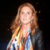 Sarah Ferguson, la duchesse d'York arrive au club Annabel's à Londres, le 7 octobre 2019.