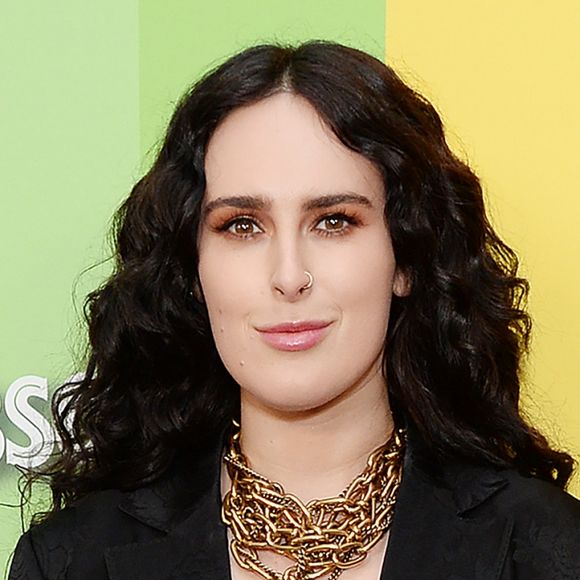 Rumer Willis au photocall de la soirée "amfAR Gala" à Los Angeles, le 10 octobre 2019.