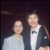 Marie-José Nat et Laurent Terzieff lors de la soirée des Molières 1988