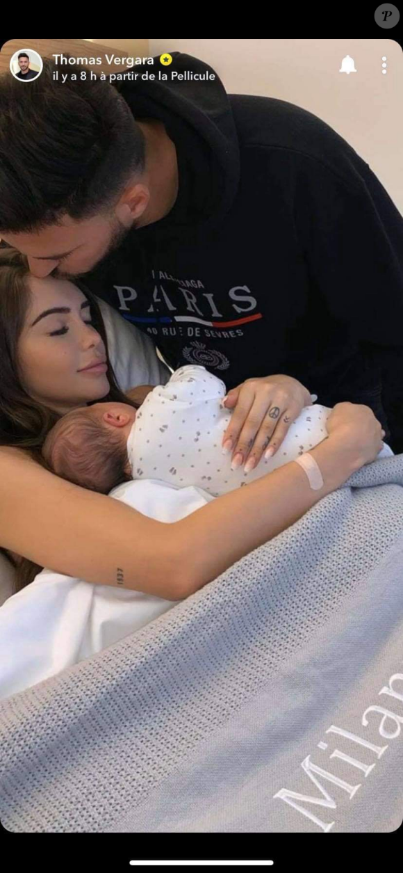 Nabilla a accouché de son petit garçon Milann le 11 octobre 2019.