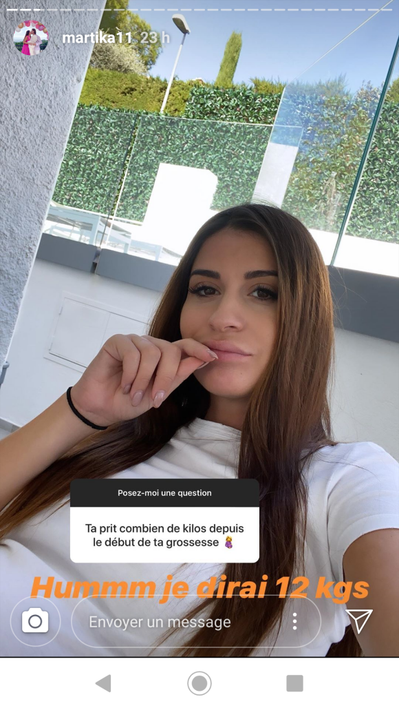 Martika répond aux questions de ses abonnés sur Instagram, le dimanche 13 octobre 2019.