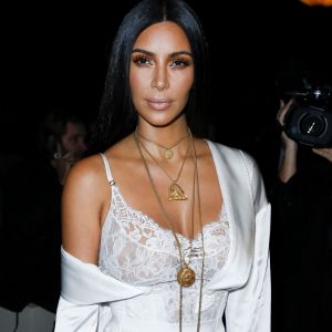 Kim Kardashian au défilé de mode "Givenchy", collection prêt-à-porter Printemps-Eté 2017 lors de la Fashion Week de Paris, France, le 2 octobre 2016. © Olivier Borde/Bestimage