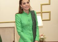 Kate Middleton éclatante en vert pour rencontrer le président pakistanais