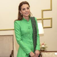 Kate Middleton éclatante en vert pour rencontrer le président pakistanais