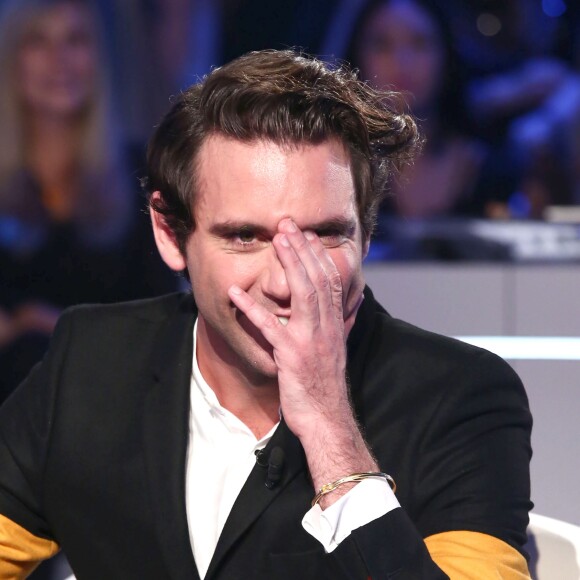 Mika sur le plateau de l'émssion télé "Domenica In Roma" à Rome le 13 octobre 2019.