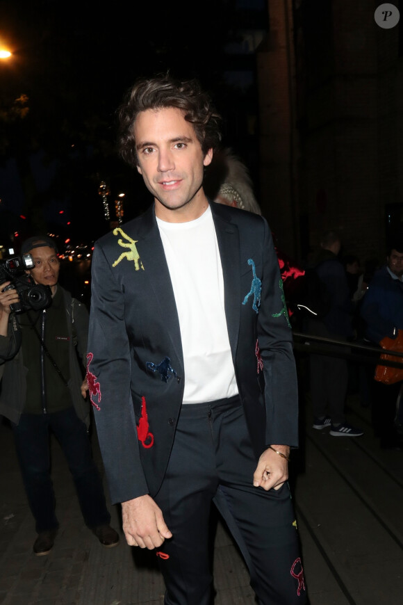 Mika - Les célébrités arrivent à la soirée des "2019 Attitude Awards" à Londres, le 9 octobre 2019.