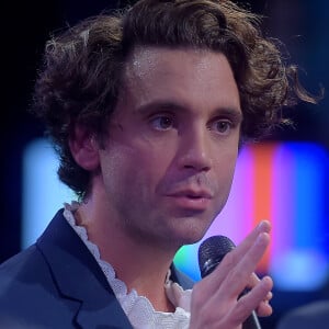 Mika sur le plateau de l'émission "Che Tempo Che Fa" à Milan, Italie, le 6 octobre 2019.