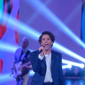 Mika sur le plateau de l'émission "Che Tempo Che Fa" à Milan, Italie, le 6 octobre 2019.