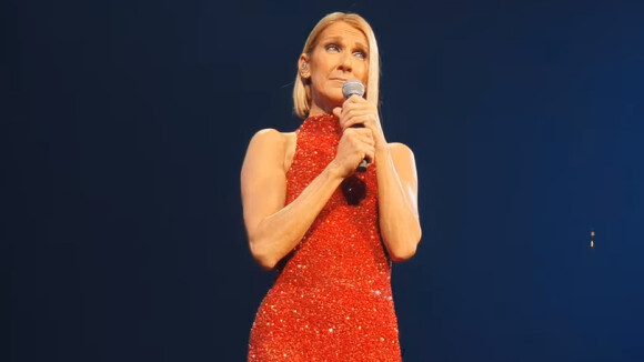 Céline Dion évoque ses problèmes de voix sur scène à Ottawa, le 15 octobre 2019.