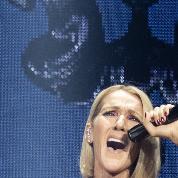 Celine Dion lors du Courage World Tour, le 18 septembre 2019 au Vidéotron à Québec.