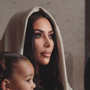 Kim Kardashian et ses enfants Chicago, Saint et North West. Octobre 2019.