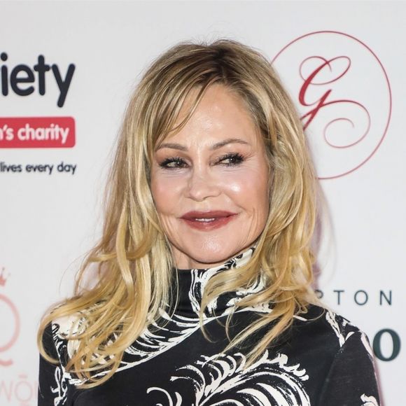 Melanie Griffith au photocall de la soirée "Global Gift Gala" au Kimpton Fitzroy à Londres, le 17 octobre 2019.