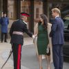 Le prince Harry, duc de Sussex, et Meghan Markle, duchesse de Sussex, assistent à la cérémonie "Wellchild Awards" au Royal Lancaster Hotel à Londres, le 15 octobre 2019.