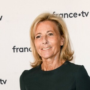 Claire Chazal au photocall de la conférence de presse de France 2 au théâtre Marigny à Paris le 18 juin 2019 © Coadic Guirec / Bestimage