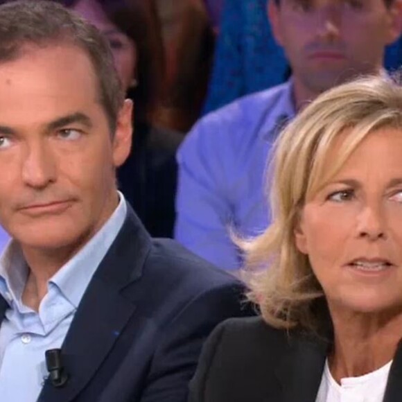 Claire Chazal dans "Vivement Dimanche", le 20 octobre 2019, sur TF1