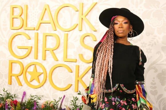 Brandy - Les célébrités assistent à la cérémonie des "Black Girls Rock" à Newark (New Jersey). Le 25 août 2019.