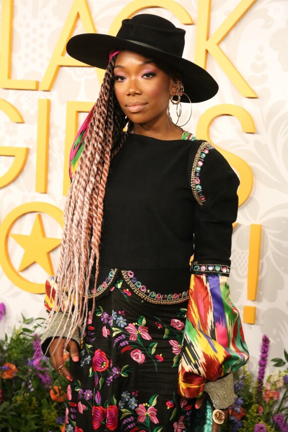 Brandy - Les célébrités assistent à la cérémonie des "Black Girls Rock" à Newark (New Jersey). Le 25 août 2019.