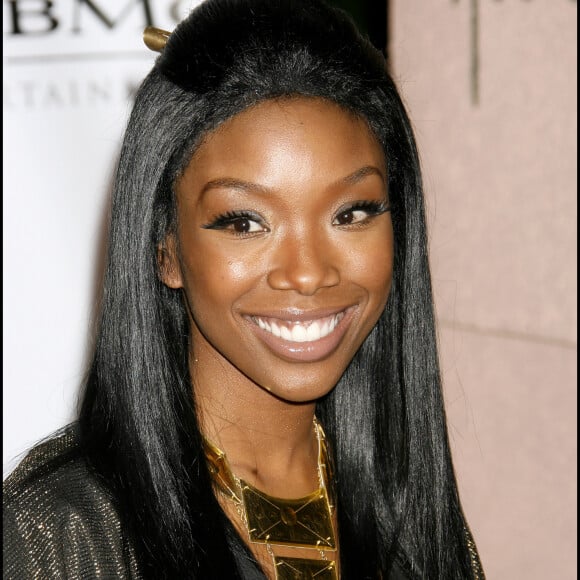 Brandy - "Sony BMG After PParty" à Beverly Hills, Los Angeles. Le 10 février 2008.