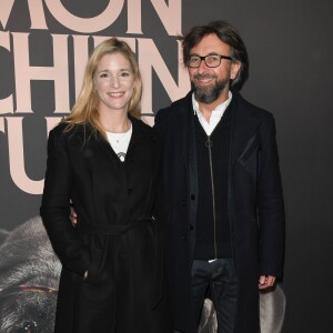 Natacha Régnier et Alex Jaffray - Avant-première du film "Mon chien stupide" au cinéma UGC Normandie à Paris, le 22 octobre 2019. © Coadic Guirec/Bestimage