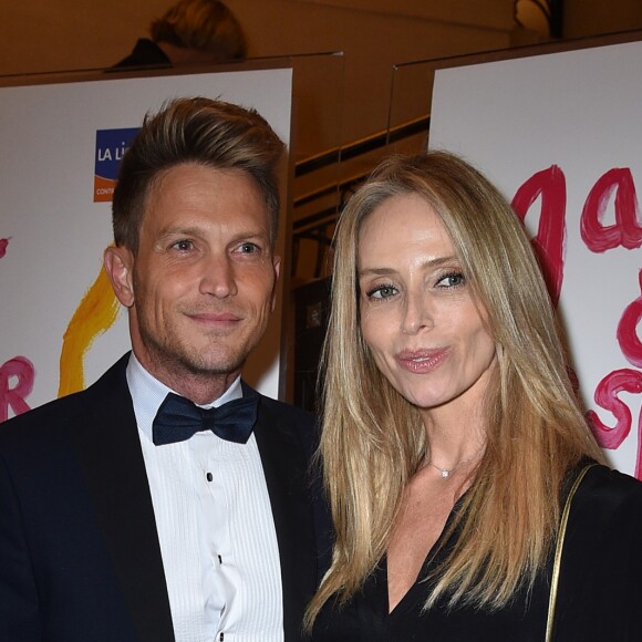 Tonya Kinzinger et Pierre Barbe - 27e Gala de l'Espoir de la Ligue contre le cancer au Théâtre des Champs-Elysées à Paris, le 22 octobre 2019. © Giancarlo Gorassini/Bestimage