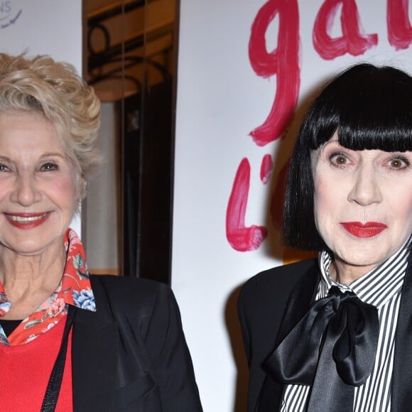 Danièle Gilbert et Chantal Thomass - 27e Gala de l'Espoir de la Ligue contre le cancer au Théâtre des Champs-Elysées à Paris, le 22 octobre 2019. © Giancarlo Gorassini/Bestimage