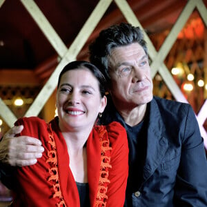 Exclusif - Marc Lavoine et Marie Agnès Gillot (Chorégraphe des danses du spectacle) - Première séance de travail à l'occasion de la présentation du casting du premier spectacle musical "Les souliers rouges", créé par M.Lavoine et F.Aboulker, qui sera pour la première fois sur scène au théâtre Luxembourg de Meaux le 25 janvier 2020, avant de s'installer 3 mois à partir du 31 janvier 2020 aux Folies Bergère à Paris. Le 17 octobre 2019 Les Souliers Rouges raconte l'histoire d'Isabelle, une jeune fille au coeur pur, qui monte à Paris pour tenter d'accomplir son rêve : devenir une danseuse Etoile. Elle croise la route de Victor, chorégraphe réputé de l'Opéra de Paris, qui a décidé de se lancer dans un projet insensé : monter le ballet maudit " Les Souliers Rouges ". La légende dit que le diable hante depuis toujours lescouloirs de l'Opéra au sujet de ce ballet, et qu'il aurait caché une paire de ballerines rouges. © Veeren / Bestimage