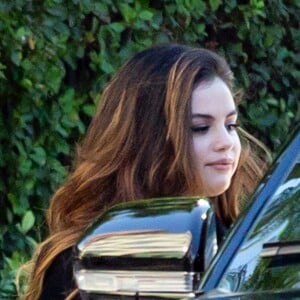 Exclusif - Selena Gomez se rend à un rendez-vous professionnel aux Studios Burbank à Burbank en Californie, le 23 octobre 2019.