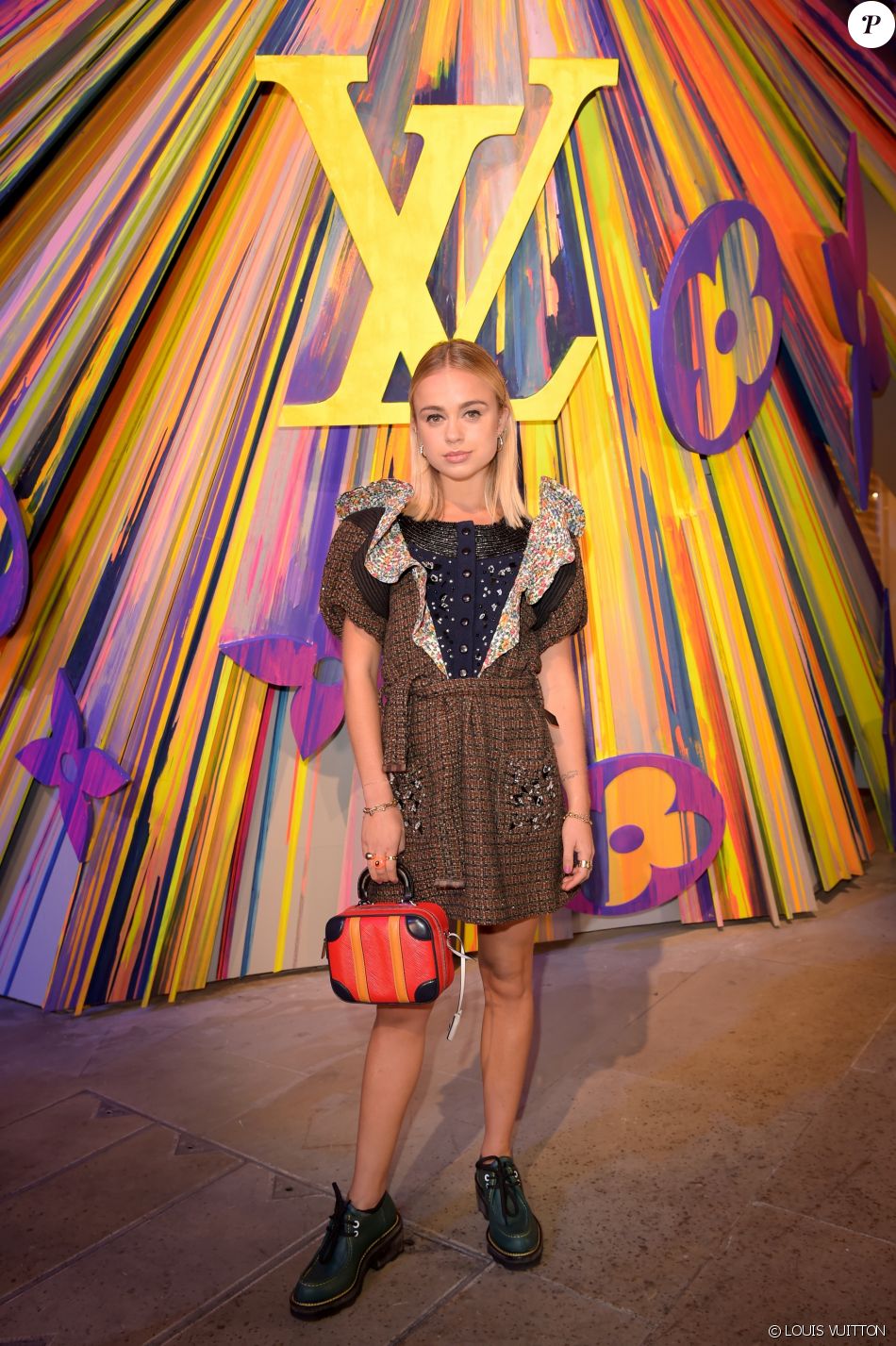 Lady Amelia Windsor assiste à la soirée de réouverture du magasin Louis