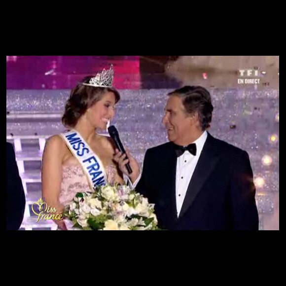 Laury Thilleman savoure son sacre de Miss France 2011.