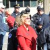 Jane Fonda participait pour la deuxième semaine à une manifestation pour le climat devant le Capitole à Washington le 18 octobre 2019 avec le mouvement Fire Drill Fridays. Et pour la deuxième semaine, elle a été arrêtée par la police.