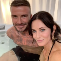 David Beckham : Instant bain à remous avec Courteney Cox, Jennifer Aniston jalouse