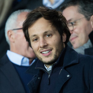 Vianney dans les tribunes lors du match de Ligue 1 "PSG - OM (4-0)" au Parc des Princes, le 27 octobre 2019. © Cyril Moreau/Bestimage