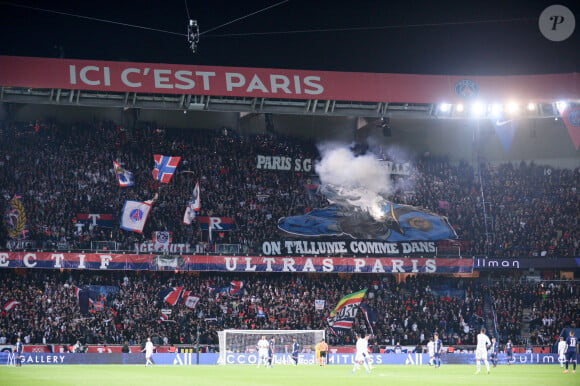 Match de Ligue 1 "PSG - OM (4-0)" au Parc des Princes. Paris, le 27 octobre 2019. soccer game of Ligue 1 "PSG - OM (4-0)" at the Parc des Princes. Paris, October 27, 2019.27/10/2019 - Paris