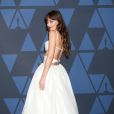 Dakota Johnson au photocall de la 11ème édition des "Annual Governors Awards" au Hollywood &amp; Highland Center à Los Angeles, le 27 octobre 2019.