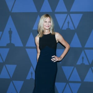 Meg Ryan au photocall de la 11ème édition des "Annual Governors Awards" au Hollywood & Highland Center à Los Angeles, le 27 octobre 2019.