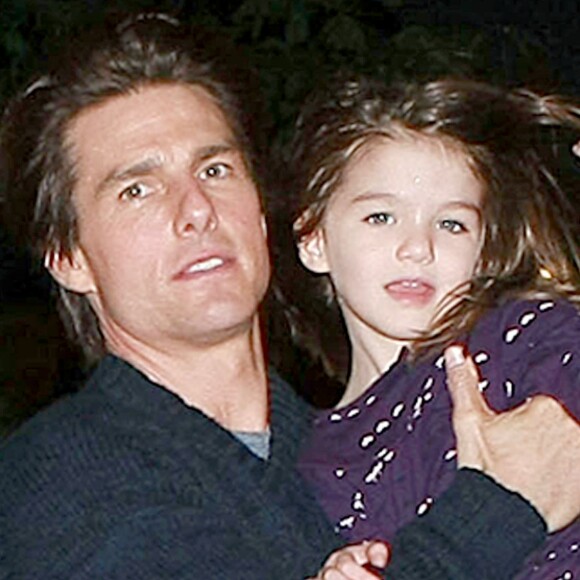 Exclusif - Tom Cruise et sa fille Suri passent la soirée à Boston, le 28 septembre 2009.