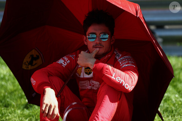 Charles Leclerc lors du Grand Prix de Formule 1 de Russie à l'autodrome de Sotchi, Russie, le 29 septembre 2019.