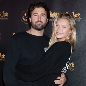 Brody Jenner et sa compagne Josie Canseco au photocall de "Nights of the Jack's Friends & Family" à Los Angeles, le 2 octobre 2019.