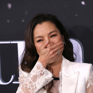 Michelle Yeoh assiste à l'avant-première du film 'Last Christmas' à New York, le 29 octobre 2019. © Nancy Kaszerman / Zuma Press / Bestimage