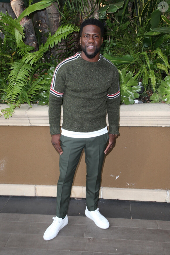 Kevin Hart au photocall de "The Upside" à l'hôtel Four Seasons à Los Angeles, le 9 janvier 2019.