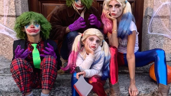 Sylvie Tellier fête Halloween : photo mortelle avec son mari et ses enfants