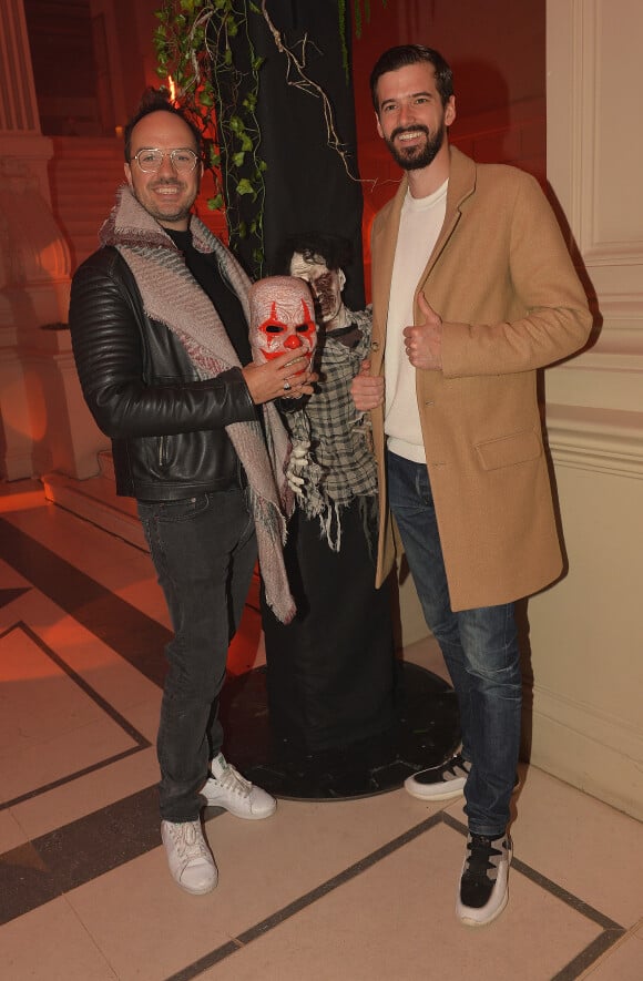 Exclusif - Jarry et Marc-Antoine Le Bret - Showcase de Gim's pour la soirée de Halloween de Fanta à Paris le 31 octobre 2019.©Veeren / Bestimage