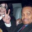 Michael Jackson et son père Joe Jackson