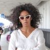 Solange Knowles arrive à l'aéroport de Los Angeles le 26 juillet 2018.