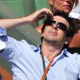  Patrick Bruel au tournois de tennis Roland-Garros. Le 2 juin 2011. @Christophe Guibbaud/ABACAPRESS.COM 